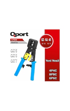 Q-pen6 Rj45/rj11/rj12 Yeni Nesil Pense