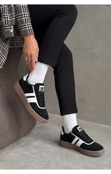 V.S.H Velvet Rota Kadın Siyah-beyaz Sneaker Spor Ayakkabı - Kadın Günlük Ayakkabı-2526 Siyah Beyaz V.S.H Velvet Rota Kadın Siyah-beyaz Sneaker Spor Ayakkabı - Kadın Günlük Ayakkabı-2526 Siyah Beyaz