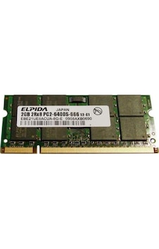 Elpida EBE21UE8ACUA-8G-E 2 GB DDR2 800 MHz CL6 Ram