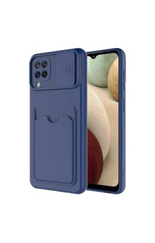 Galaxy M32 Kılıf Zore Kartix Kapak Lacivert Galaxy M32 Kılıf Zore Kartix Kapak Lacivert