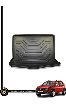Dacia Sendoro Stepway Araca Özel 3d Bagaj Havuzu