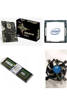 Biostar Tb360-Btc Pro Anakart + G4900 Işlemci + 4Gb Ram + Fan Biostar Tb360-Btc Pro Anakart + G4900 Işlemci + 4Gb Ram + Fan