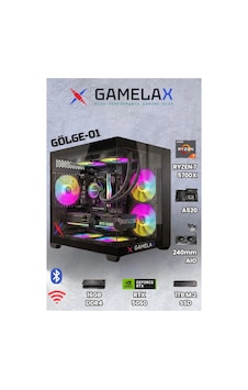 Gamelax GÖLGE-01 AR7-5700X 16 GB 1 TB SSD 8 GB RTX5060 Free Dos Masaüstü Bilgisayar Gamelax GÖLGE-01 AR7-5700X 16 GB 1 TB SSD 8 GB RTX5060 Free Dos Masaüstü Bilgisayar