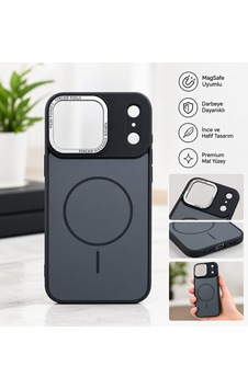 İphone 17promax Standlı Kamera Korumalı Silikon Siyah İphone 17promax Standlı Kamera Korumalı Silikon Siyah