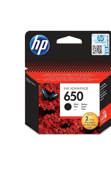 Hp Cz101ae No:650 Mürekkep Kartuş 360 Sayfa Siyah 1n Hp Cz101ae No:650 Mürekkep Kartuş 360 Sayfa Siyah 1n