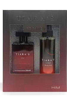 Tiaras Him Klasik Erkek Parfüm EDT 100 ML + Vücut Spreyi 150 ML Tiaras Him Klasik Erkek Parfüm EDT 100 ML + Vücut Spreyi 150 ML