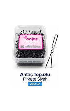 Antaç Topuzlu Kalın Firkete 200 Gr Siyah Antaç Topuzlu Kalın Firkete 200 Gr Siyah