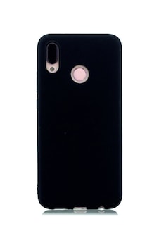Huawei P Smart 2019 Kılıf Kamera Korumalı Silikon Rubber Arka Kapak Siyah Huawei P Smart 2019 Kılıf Kamera Korumalı Silikon Rubber Arka Kapak Siyah