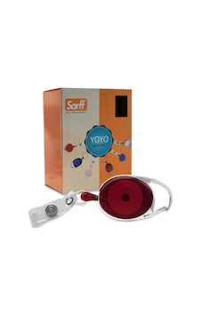 Sarff Anahtarlık Yoyo Şeffaf Kırmızı 25 Adet Sarff Anahtarlık Yoyo Şeffaf Kırmızı 25 Adet