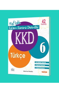 Kazanım KAVRAMA Denemeleri 6 Türkçe 42 Fasikül kurmay Yayınları Kazanım KAVRAMA Denemeleri 6 Türkçe 42 Fasikül kurmay Yayınları
