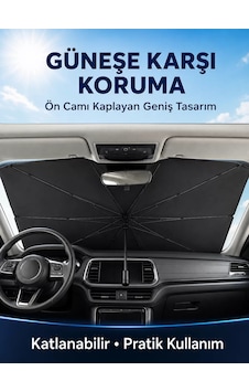 Mini Cooper Fiat 500 Smart Fortwo Hyundai İ10 Kia Picanto Uyumlu Oto Şemsiye Yeni Nesil
