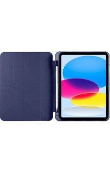 Mey İthalat Ipad 2022 10.9 10.nesil Kılıf Kalemlikli Mars Tablet Kılıfı - Lacivert