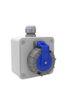 Bemis Duvar Priz 1x16a Ip68 Bs1-1402-7510