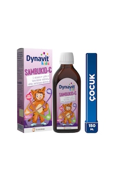 Dynavit Kids Sambukid-c Şurup 150 Ml - Çocuklar İçin Kara Mürver, C Vitamini, Afrika Sardunyası -bağışıklık Dynavit Kids Sambukid-c Şurup 150 Ml - Çocuklar İçin Kara Mürver, C Vitamini, Afrika Sardunyası -bağışıklık