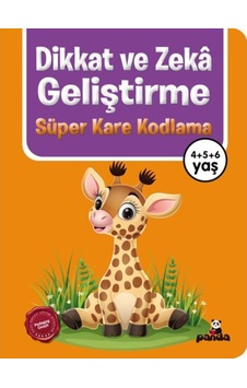 Dikkat ve Zeka Geliştirme - Süper Kare Kodlama- Panda Dikkat ve Zeka Geliştirme - Süper Kare Kodlama- Panda