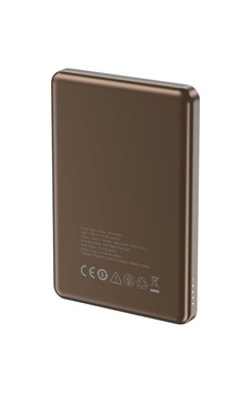 Lp-pw003 Ultra İnce Hızlı Şarj Özellikli Wireless Powerbank 5000mah 15w Gold