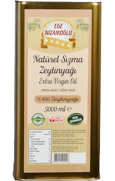Ege Nizamoğlu Naturel Sızma Zeytinyağı 5 L