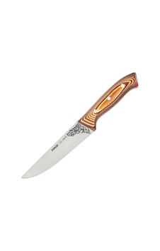 Pirge 32102 Elite Kurban, Kasap Bıçağı 16,5 Cm - Kahverengi Perçinli Kompozit Sap Pirge 32102 Elite Kurban, Kasap Bıçağı 16,5 Cm - Kahverengi Perçinli Kompozit Sap