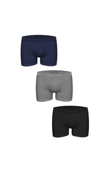 John Frank Üçlü Natural Modal Boxer White White John Frank Üçlü Natural Modal Boxer White White
