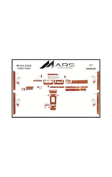 Mercedes 124 E200 Torpido Kaplama 1985-1996 51 Parça Maun Mercedes 124 E200 Torpido Kaplama 1985-1996 51 Parça Maun