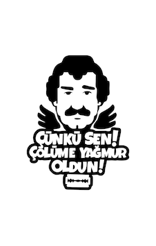Müslüm Gürses Sticker Çünkü Sen Çölüme Yağmur Oldun Oto Sticker Müslüm Gürses Sticker Çünkü Sen Çölüme Yağmur Oldun Oto Sticker