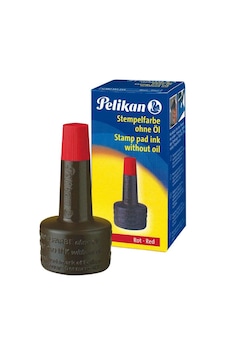 Pelikan Istampa Mürekkebi 30cc - Kırmızı Pelikan Istampa Mürekkebi 30cc - Kırmızı