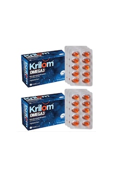 Krilom Omega 3 50 Yumuşak Kapsül 2 Adet Krilom Omega 3 50 Yumuşak Kapsül 2 Adet