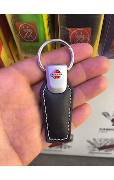 Venotto Nissan Uyumlu Deri Anahtarlık Logo Amblem Venotto Nissan Uyumlu Deri Anahtarlık Logo Amblem