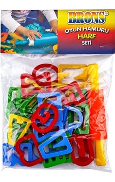 Brons Br-473 Oyun Hamuru Harf Seti Brons Br-473 Oyun Hamuru Harf Seti