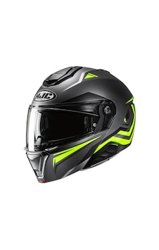 Hjc İ91 Tricus MC3HSF Çene Açılır Motosiklet Kaskı Gri Neon Sarı Hjc İ91 Tricus MC3HSF Çene Açılır Motosiklet Kaskı Gri Neon Sarı