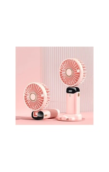 Mini Klima 5 Kademeli Şarjlı Taşınabilir Dijital Led Göstergeli El Fanı Vantilatör Mini Klima 5 Kademeli Şarjlı Taşınabilir Dijital Led Göstergeli El Fanı Vantilatör