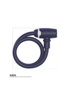 Briviga K805 Anahtarlı Kilit 650mm/15mm Mavi 90009 Siyah Briviga K805 Anahtarlı Kilit 650mm/15mm Mavi 90009 Siyah