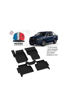 Vw Amarok 4d Araca Özel Havuzlu Kauçuk Paspas 2010-2022