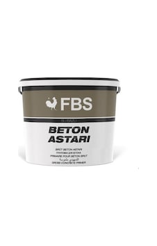 Fbs Brüt Beton Astarı 12 Kg Kırmızı