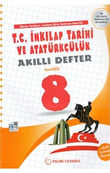 8 Sınıf Inkilap Tarihi Akıllı Defter Palme Yayınları 8 Sınıf Inkilap Tarihi Akıllı Defter Palme Yayınları