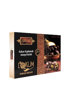 Erdem Sepetçioğlu Çikolata Kaplı Antep Fıstıklı Çifte Kavrulmuş Lokum 300G