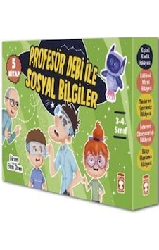 Profesör Debi ile Sosyal Bilgiler Seti - 5 Kitap Takım - Birsen Ekim Özen - Timaş Çocuk Profesör Debi ile Sosyal Bilgiler Seti - 5 Kitap Takım - Birsen Ekim Özen - Timaş Çocuk