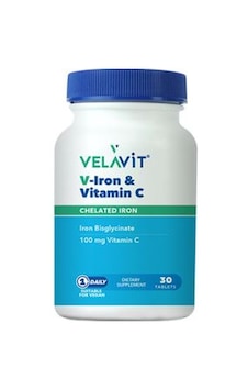 Velavit V-ıron & Vitamin C Demir Ve C Vitamini Içeren Takviye Edi Velavit V-ıron & Vitamin C Demir Ve C Vitamini Içeren Takviye Edi