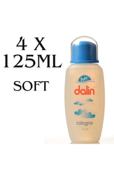 Dalin Soft Kolonya Mavi Kapak 4 x 125 ML Dalin Soft Kolonya Mavi Kapak 4 x 125 ML