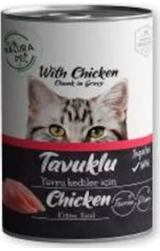 Eco Natura Pet Tavuklu Konserve Yavru Kedi Maması 400 G