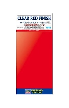 Hasegawa Tf22 71822 Şeffaf Kırmızı Kaplama 90x200mm-51819
