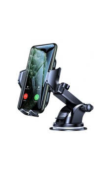 Araç Içi Uzayan Ayarlanabilir Cam Ve Torpido Için Vantuzlu Telefon Tutucu Siyah Araç Içi Uzayan Ayarlanabilir Cam Ve Torpido Için Vantuzlu Telefon Tutucu Siyah
