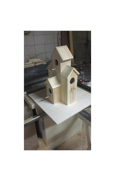 Ahşap Kuş Evi - 876876033