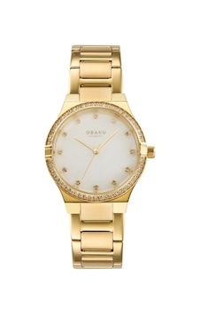 Obaku Denmak V317legwsg Quartz Çelik Altın Rengi Safir 32 Mm Kadın Kol Saati Obaku Denmak V317legwsg Quartz Çelik Altın Rengi Safir 32 Mm Kadın Kol Saati