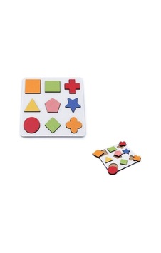Doğal Ahşap Eğitici Oyuncak Yıldız Geometrik Şekiller Renkli Bultak Doğal Ahşap Eğitici Oyuncak Yıldız Geometrik Şekiller Renkli Bultak