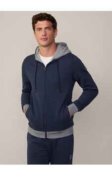 Hackett Koyu Lacivert Erkek Pamuklu Sweatshirt Hm581287 Hackett Koyu Lacivert Erkek Pamuklu Sweatshirt Hm581287