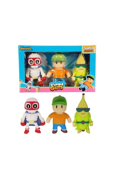 Buğz Monster Flex Stumble Guys 3 Lü Stretch Figür Seti