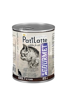 Pati Latte Gourmet Konserve Yetişkin Kedi Maması 24 x 415 G Pati Latte Gourmet Konserve Yetişkin Kedi Maması 24 x 415 G