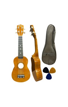 54 Cm Soprano Kahve Ukulele Kılıf Ve Pena Dahil