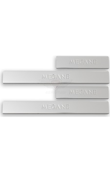 Renault Megane 3 Kapı Eşiği 2004-2010 Paslanmaz Çelik